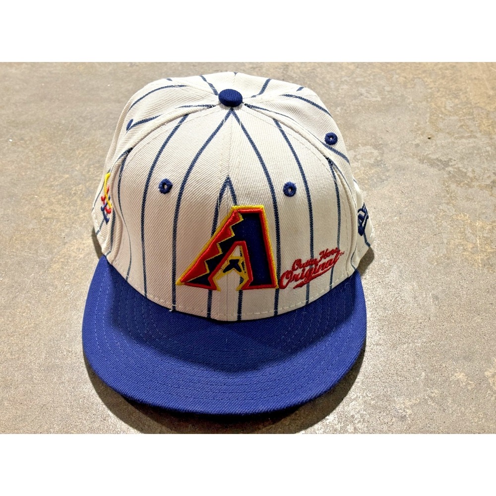New Era Arizona Diamondbacks Big League Chew Pinstripe Snapback Hat Youth MLB